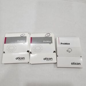 Genuine Oticon ProWax Filter Wax Guards (3 packs of 6)